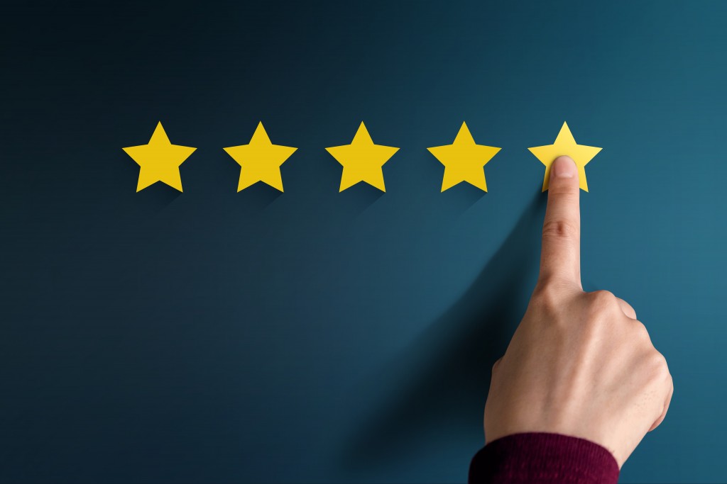star ratings for review