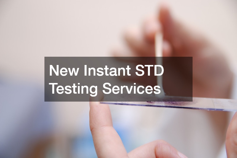 New Instant STD Testing Services